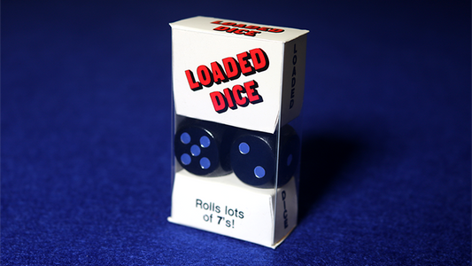 Loaded Dice (Weighted, Wood, Black)