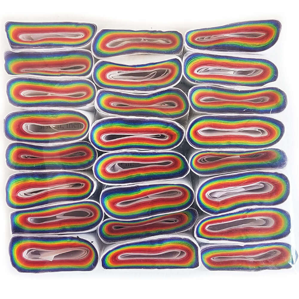 David Cresey 25ft Regular Rainbow Mouth Coils - Pack of 12