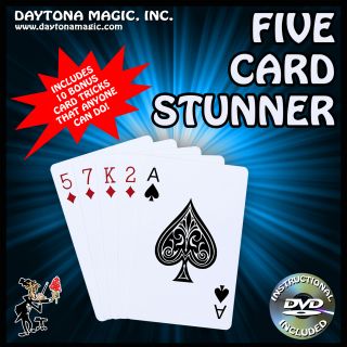 Five Card Stunner with DVD